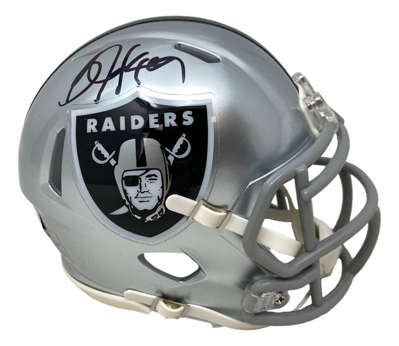 Bo Jackson Signed Oakland Raiders Mini Speed Helmet BAS ITP