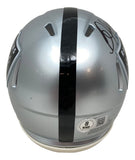 Bo Jackson Signed Oakland Raiders Mini Speed Helmet BAS ITP