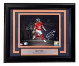 Bo Nix Signed Framed 8x10 Denver Broncos Photo Fanatics