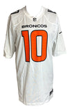 Bo Nix Signed Denver Broncos White Nike Game Replica Jersey BAS