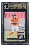 Bo Nix 2024 Donruss Retro #28 Denver Broncos Rookie Card BAS 9.5