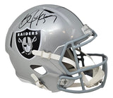 Bo Jackson Signed Oakland Raiders Full Size Speed Replica Helmet BAS ITP - Sports Integrity