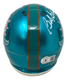 Bob Griese Signed Miami Dolphins Mini Flash Speed Helmet BAS ITP