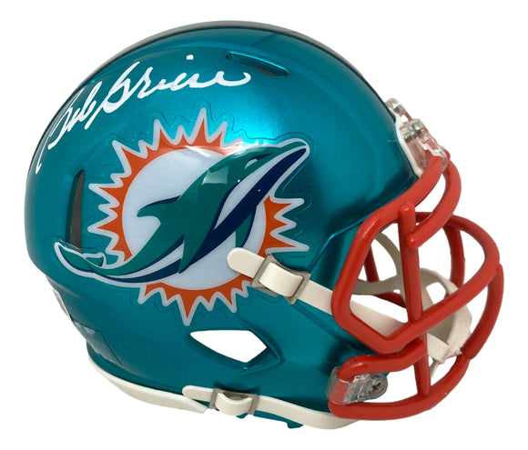 Bob Griese Signed Miami Dolphins Mini Flash Speed Helmet BAS ITP Sports Integrity