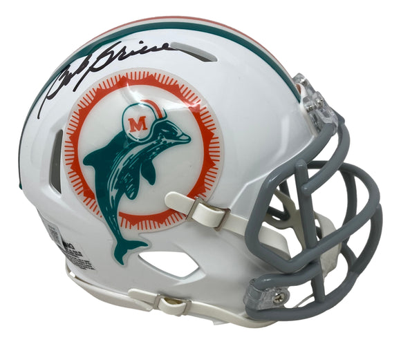 Bob Griese Signed Miami Dolphins Mini Speed Helmet BAS ITP Sports Integrity
