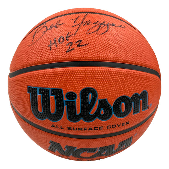 Bob Huggins West Virginia Signed Wilson NCAA Elevate Basketball HOF 22 JSA ITP Sports Integrity