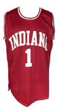 Bob Knight Signed Custom Red College Style Stat Basketball Jersey Steiner Sports Integrity
