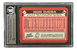 Bob Ojeda Signed 1986 Topps Traded #81T New York Mets Trading Card 86 WSC BAS
