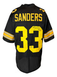Bob Sanders Iowa Signed Black Football Jersey Sports Integrity