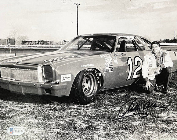 Bobby Allison Signed NASCAR 8x10 Photo BAS Sports Integrity