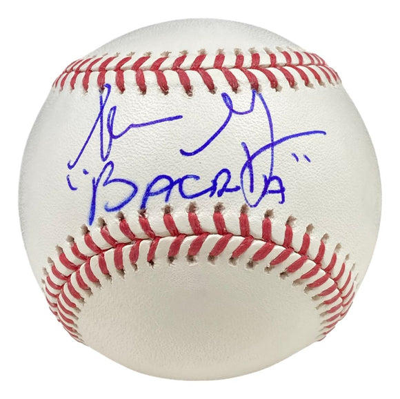 Steve Schirripa The Sopranos Signed Official MLB Baseball Bacala JSA Hologram