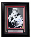 Bobby Hull Signed Framed 8x10 Chicago Blackhawks Photo HOF 1983 BAS