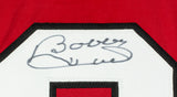 Bobby Hull Signed Custom Red Hockey Jersey HOF 1983 Golden Jet Insc JSA Sports Integrity