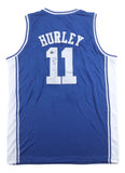 Bobby Hurley Duke Signed Blue Basketball Jersey BAS