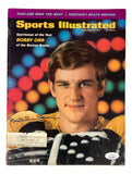 Sports Integrity offers the Bobby Orr Signed Boston Bruins Sports Illustrated Magazine from December 21, 1970, featuring Bobby Orr as Sportsman of the Year on the cover. Authenticated by JSA.