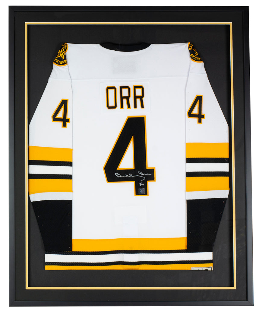 Bobby Orr Boston Bruins Autographed Black Adidas Authentic Jersey