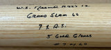 Bobby Richardson Yankees Signed Adirondack Baseball Bat w/ 7 Inscriptions BAS