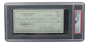 Bobby Thomson New York Giants Signed Personal Bank Check PSA/DNA 85025528 Sports Integrity