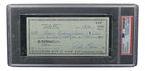 Bobby Thomson New York Giants Signed Personal Bank Check PSA/DNA 85025540 Sports Integrity