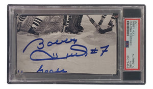 Bobby Hull Framed Signed Chicago Blackhawks Jersey PSA/DNA Autographed