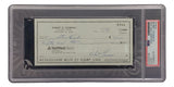 Bobby Thomson New York Giants Signed Personal Bank Check PSA/DNA 85025553 Sports Integrity