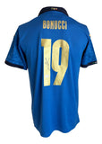 Leonardo Bonucci Signed Italy Puma Soccer Jersey BAS