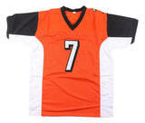 Boomer Esiason Cincinnati Signed Orange Football Jersey BAS