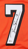 Boomer Esiason Cincinnati Signed Orange Football Jersey BAS
