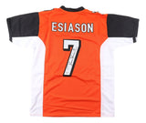 Boomer Esiason Cincinnati Signed Orange Football Jersey BAS