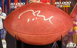 Tom Brady Signed New England Patriots Wilson Duke Football w/ Shadowbox Fanatics Sports Integrity