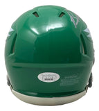 Brandon Graham Signed Eagles Kelly Green Mini Helmet JSA w/ Super Bowl 59 LIX Case