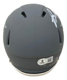 Brandon Graham Signed Philadelphia Eagles Slate Mini Speed Helmet BAS ITP