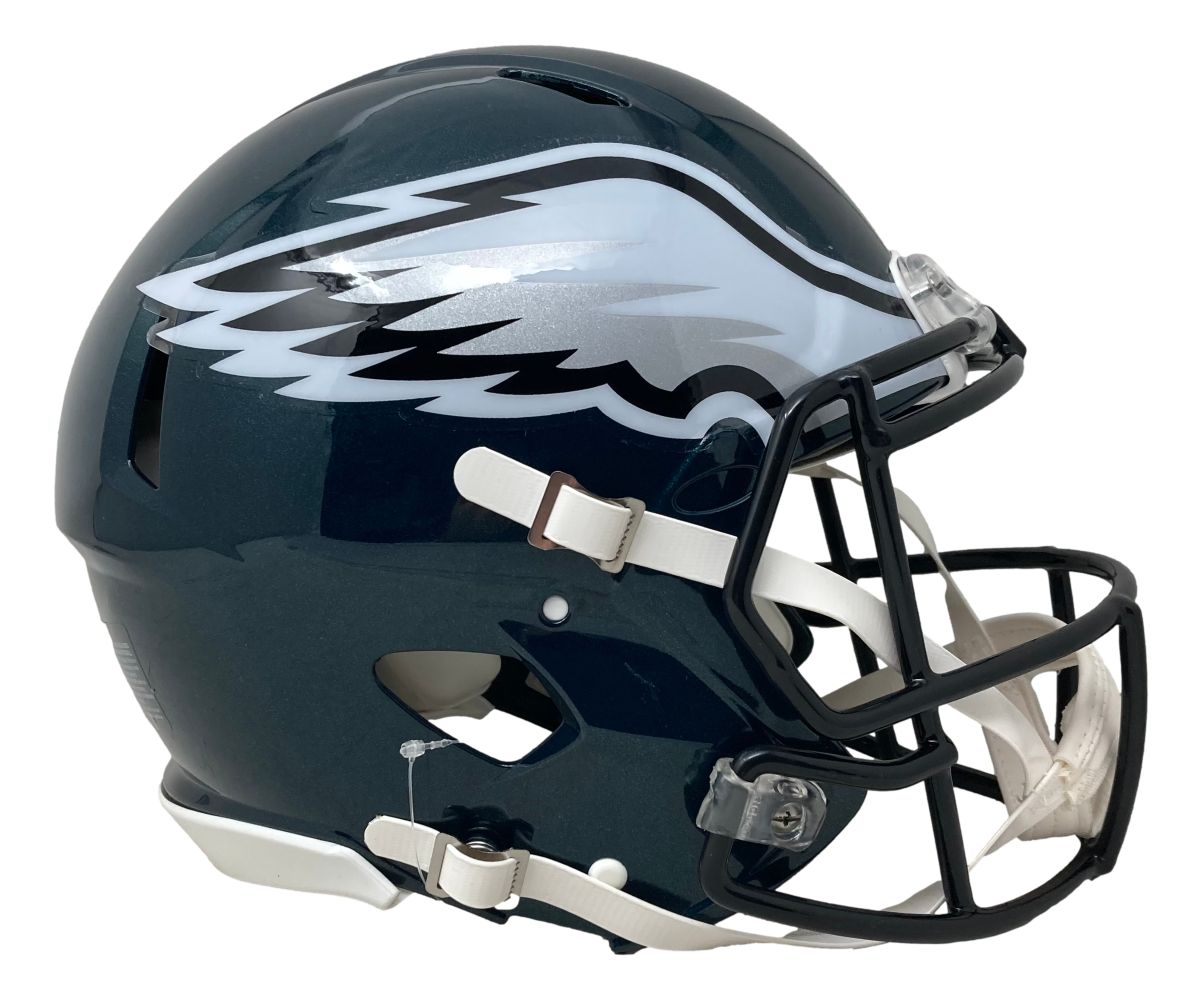 Brandon Graham Signed Eagles Full Size Super Bowl 59 Authentic Speed Helmet BAS