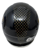 Drew Brees Signed New Orleans Saints Black Mini Speed Helmet HOF 26 BAS