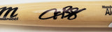 Alex Bregman Cubs Signed 18" Marucci Mini Game Model Baseball Bat BAS