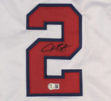 Alex Bregman USA Signed White Baseball Jersey BAS