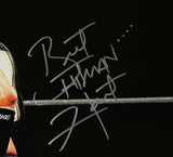 Bret Hitman Hart Signed 16x20 WWE Photo JSA ITP