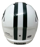 Brett Favre Signed Green Bay Packers FS White Replica Speed Helmet Radtke Holo