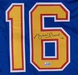 Brett Hull St. Louis Signed Blue Hockey Jersey GTSM