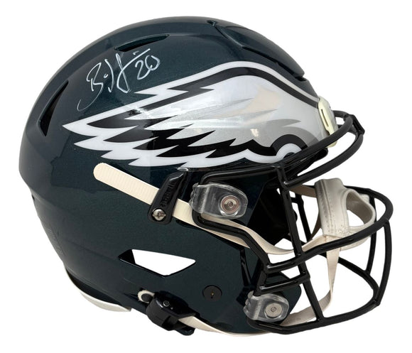 Brian Dawkins Signed Philadelphia Eagles FS Authentic SpeedFlex Helmet JSA