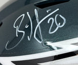 Brian Dawkins Signed Philadelphia Eagles FS Authentic SpeedFlex Helmet JSA