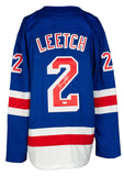 Brian Leetch Signed New York Rangers Fanatics Hockey Jersey Fanatics