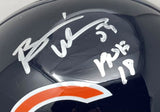 Brian Urlacher Signed Chicago Bears Full Size Replica Helmet HOF 18 BAS