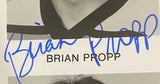 Brian Propp Signed 8x10 Philadelphia Flyers Photo JSA AL44161 Sports Integrity