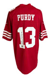 Brock Purdy Signed San Francisco 49ers Nike Game Replica Jersey BAS