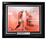 Bron Breakker Signed Framed 16x20 WWE Smoke Photo Fanatics