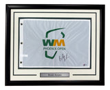 Brooks Koepka Signed Framed Phoenix Open Golf Flag BAS