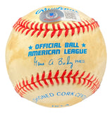 Brooks Robinson Orioles Signed American League Baseball HOF 83 BAS BH079870