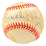 Brooks Robinson Orioles Signed American League Baseball HOF 83 BAS BH079870