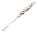 A Brooks Robinson Orioles Signed Tan Louisville Slugger Bat (HOF 1983, JSA) from Sports Integrity, featuring a blue ink signature and inscription near the barrel, is displayed diagonally against a white background.